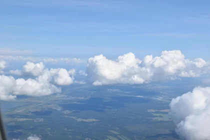 Cloud-filled Sky from Above