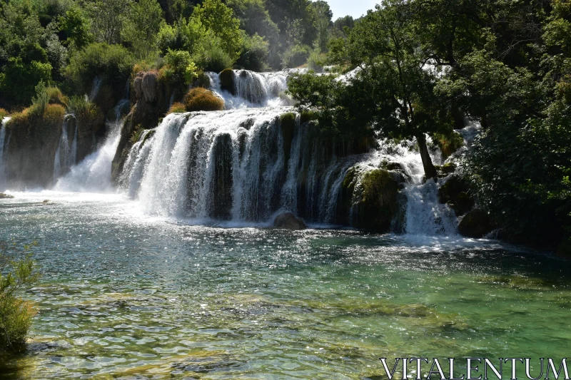 PHOTO Krka National Park Waterfalls