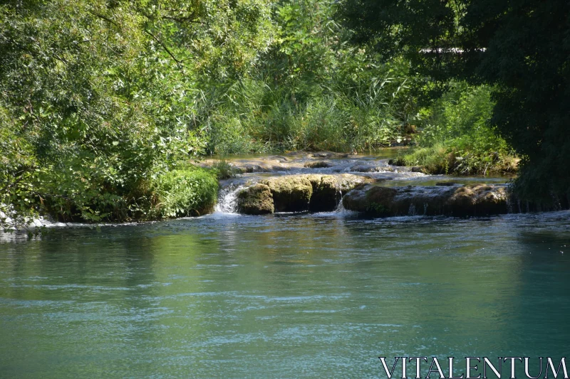 PHOTO Peaceful River and Greenery View