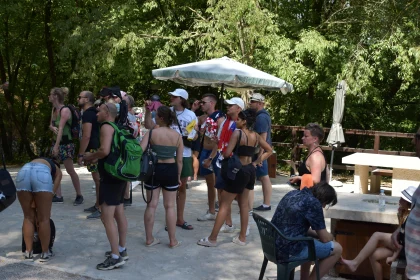 Group of People Relaxing Outdoors