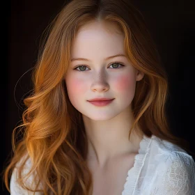 Captivating Redhead Portrait