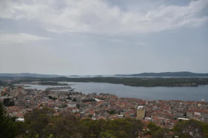 Panoramic View of Mediterranean Coast