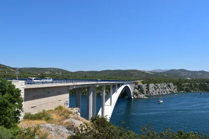 Croatia Bridge Landscape