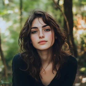 Natural Beauty in a Forest