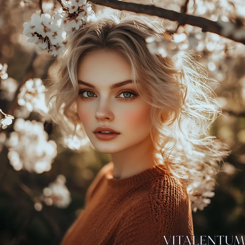 Springtime Blossoms and Beauty AI Image