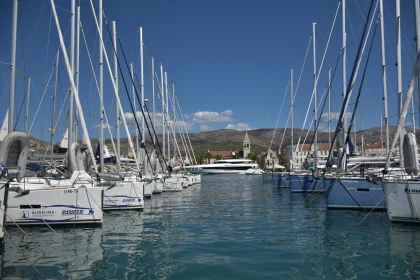 Croatian Yachts and Marina View