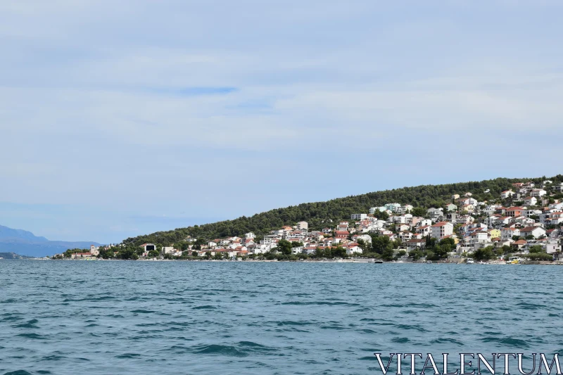 Adriatic Coastal Serenity Free Stock Photo