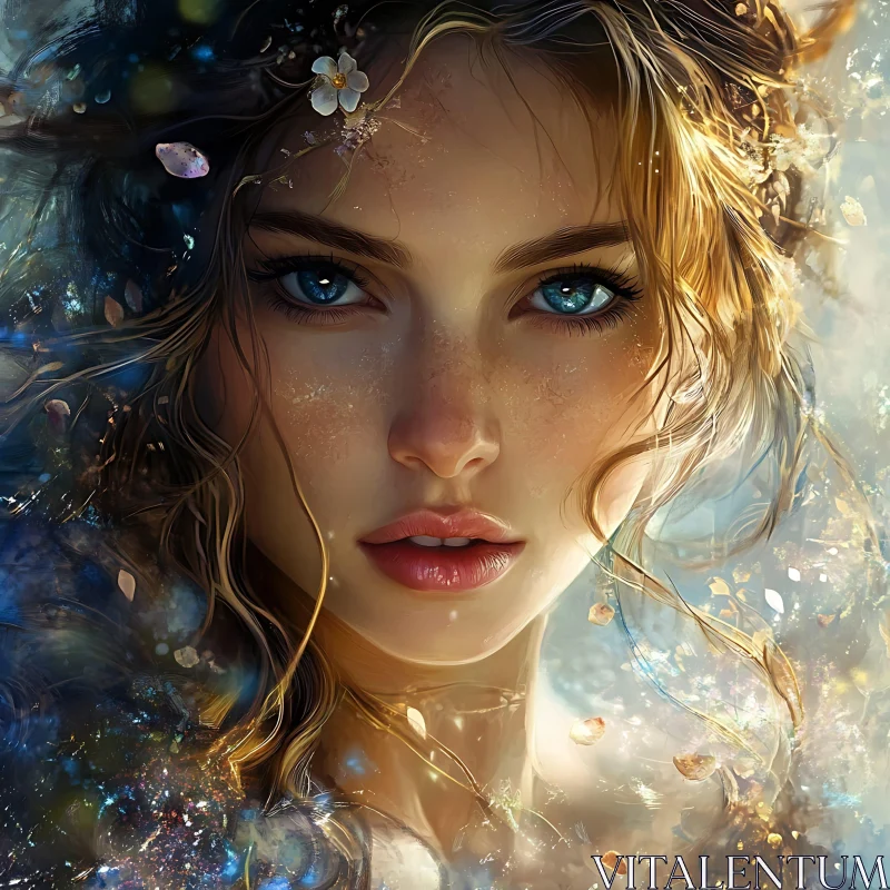 Dreamlike Fantasy Portrait AI Image