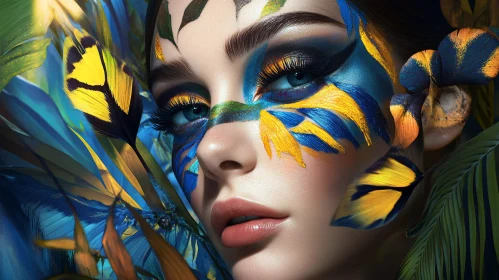 Colorful Artistic Makeup