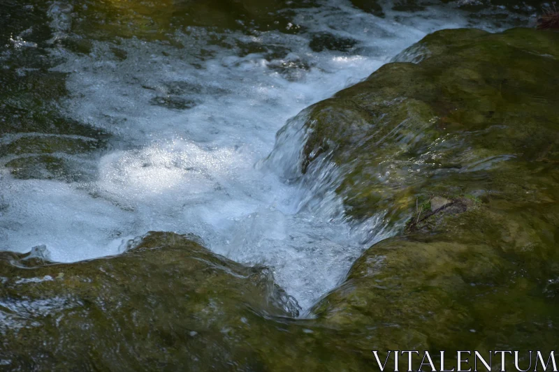 PHOTO Peaceful Water Flow in Nature