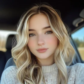 Serene Female Portrait in Natural Light