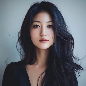 Timeless Portrait of a Beautiful Woman