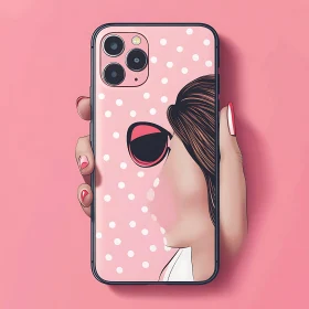 Fashionable Art-Inspired Phone Case