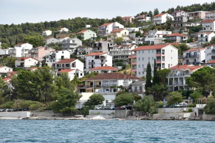 Hillside Houses by the Adriatic Sea