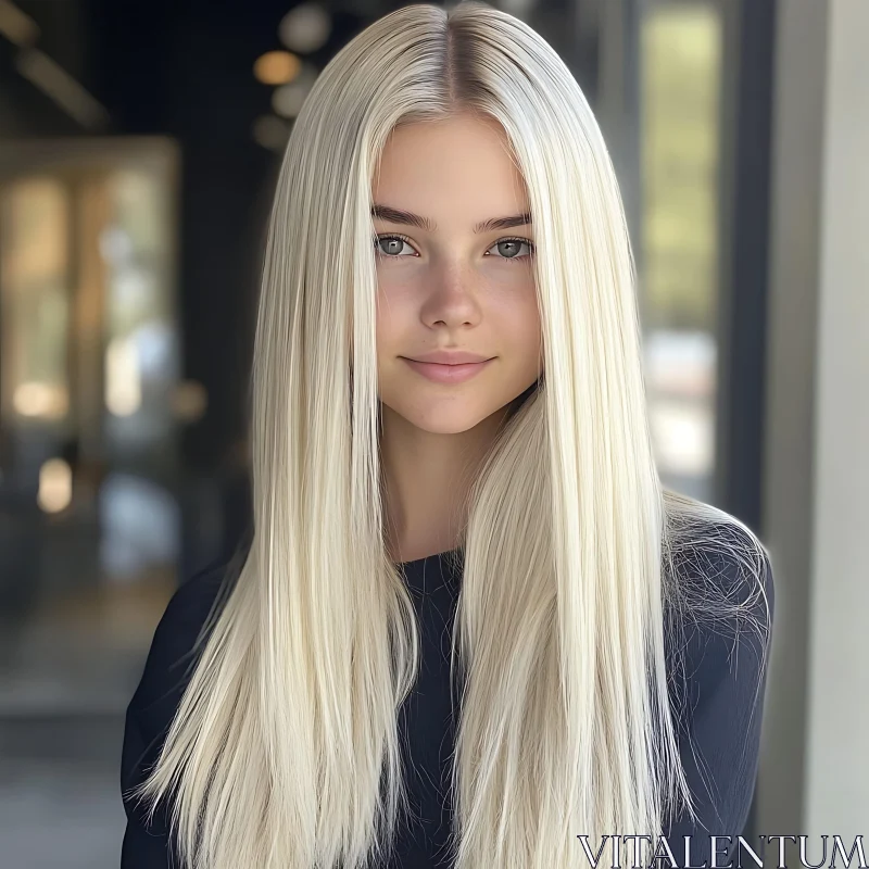 Youthful Blonde Beauty