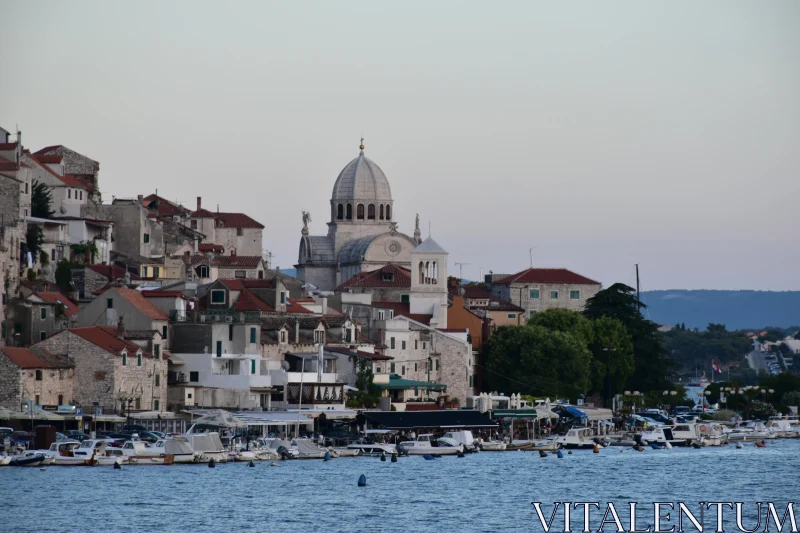 PHOTO Croatian Coastal Town Scenic Beauty