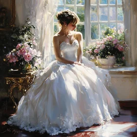 Bridal Beauty by the Window