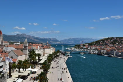 Trogir's Scenic Coastal Promenade