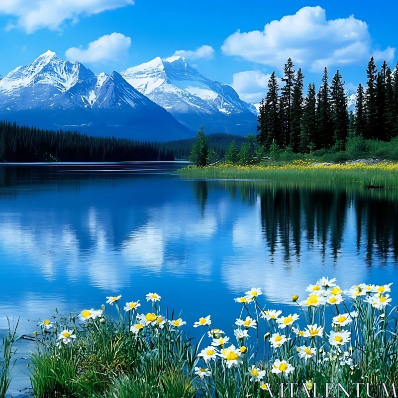 Tranquil Waters and Majestic Mountains Tranquil Waters and Majestic Mountains