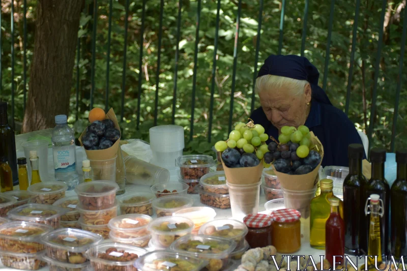 PHOTO Rustic Market Vibes with Fresh Goods