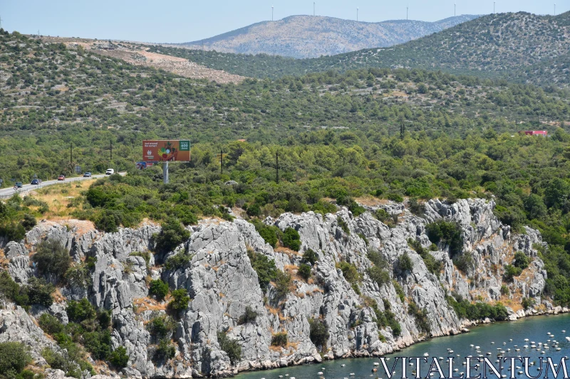 PHOTO Cliffs and Sea Overlook