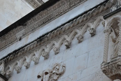 Ornate Facade with Classical Carvings