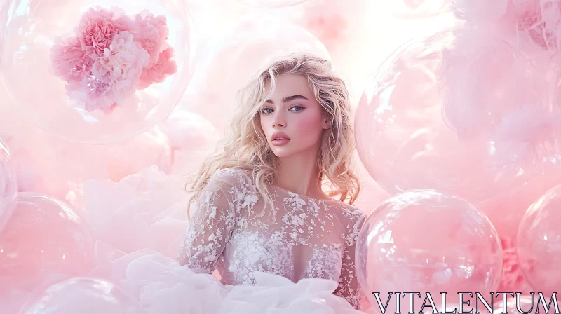 Dreamy Elegance in Soft Pink Pastels and Lace Dreamy Elegance in Soft Pink Pastels and Lace