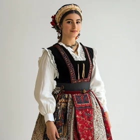 Woman in Traditional Costume