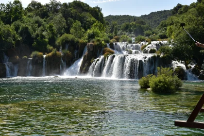 Scenic Waterfall Serenity