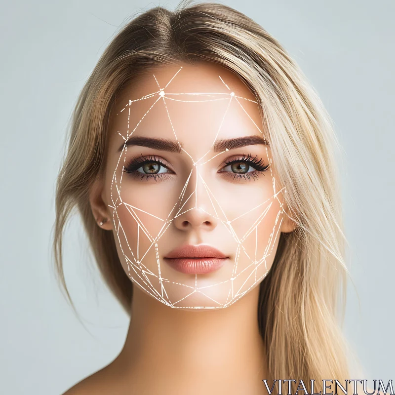 AI and Facial Recognition in Technology AI Image