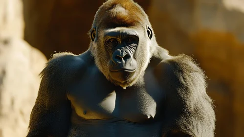 Close-Up of a Gorilla