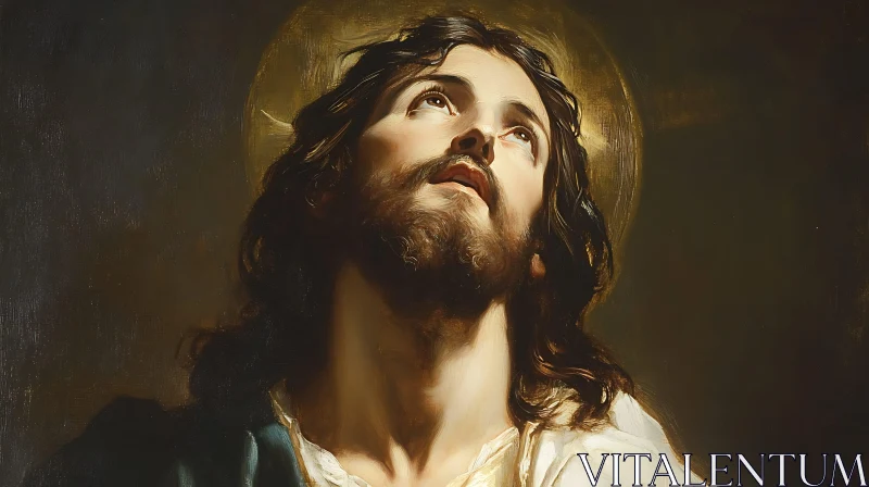 AI ART Religious Painting of Jesus Christ