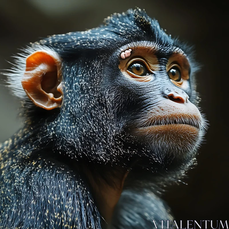 AI ART Intricate Monkey Portrait