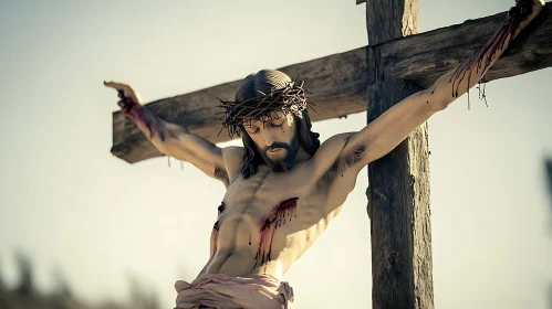 Jesus Christ Crucifixion Scene