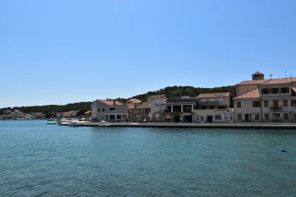 Charming Croatian Harbor Scene