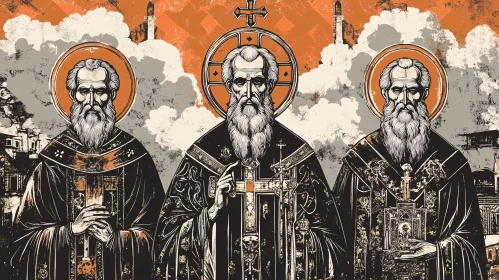 Artistic Representation of Ancient Saints