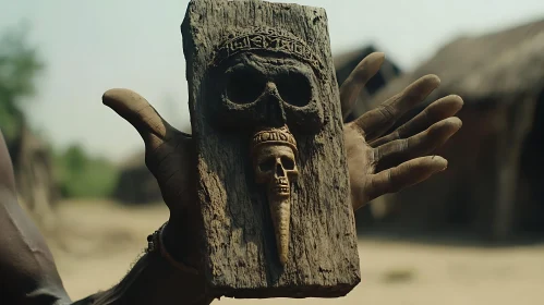 Intriguing Tribal Carved Artifact