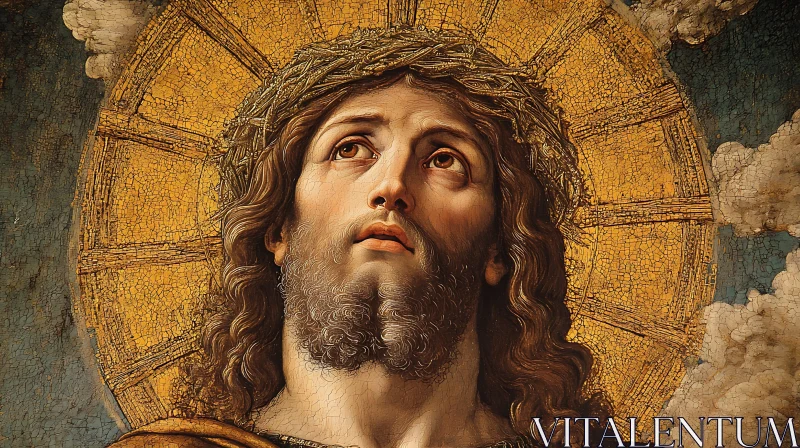 Sacred Art of Jesus Christ AI Image