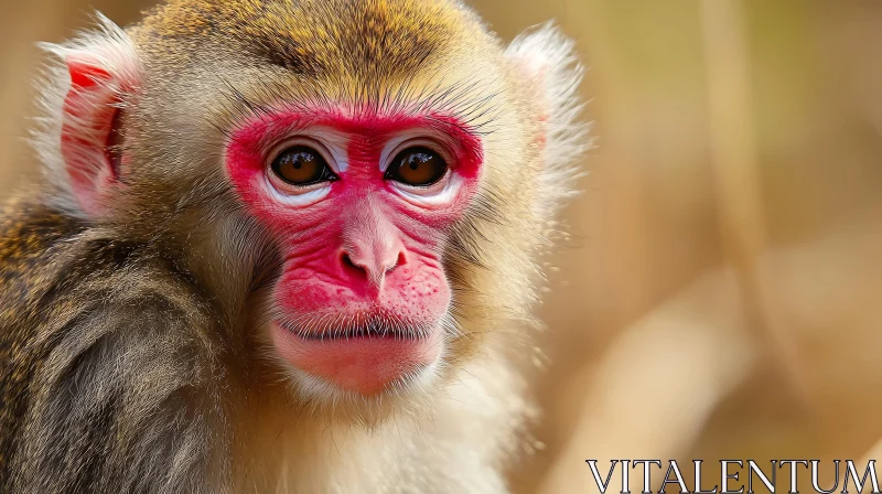 AI ART Vivid Portrait of a Monkey in its Natural Habitat