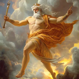 Greek God in the Sky