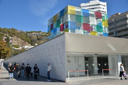 Vivid Architecture of Malaga's Centre Pompidou