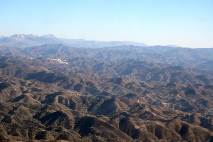 Hilly Landscape from Above