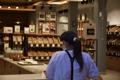 Cigar Shop Interior and Staff