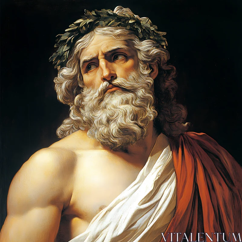 AI ART Zeus: The Majestic Greek God