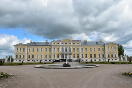 Historic Rundale Palace Exterior