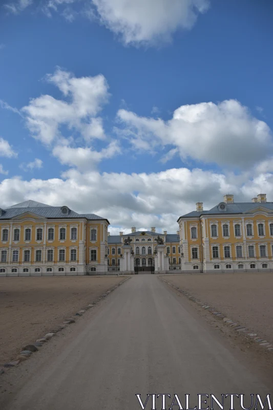 Rundāle Palace Baroque Architecture Free Stock Photo