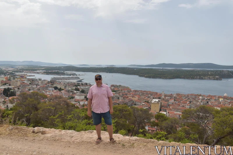 PHOTO Overlooking Sibenik's Scenic Harbor