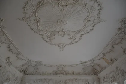 Elaborate Plasterwork on Ceiling