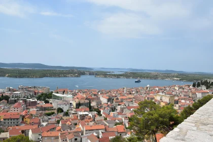 Panoramic View of Croatian Coast