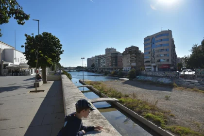 Modern City River View